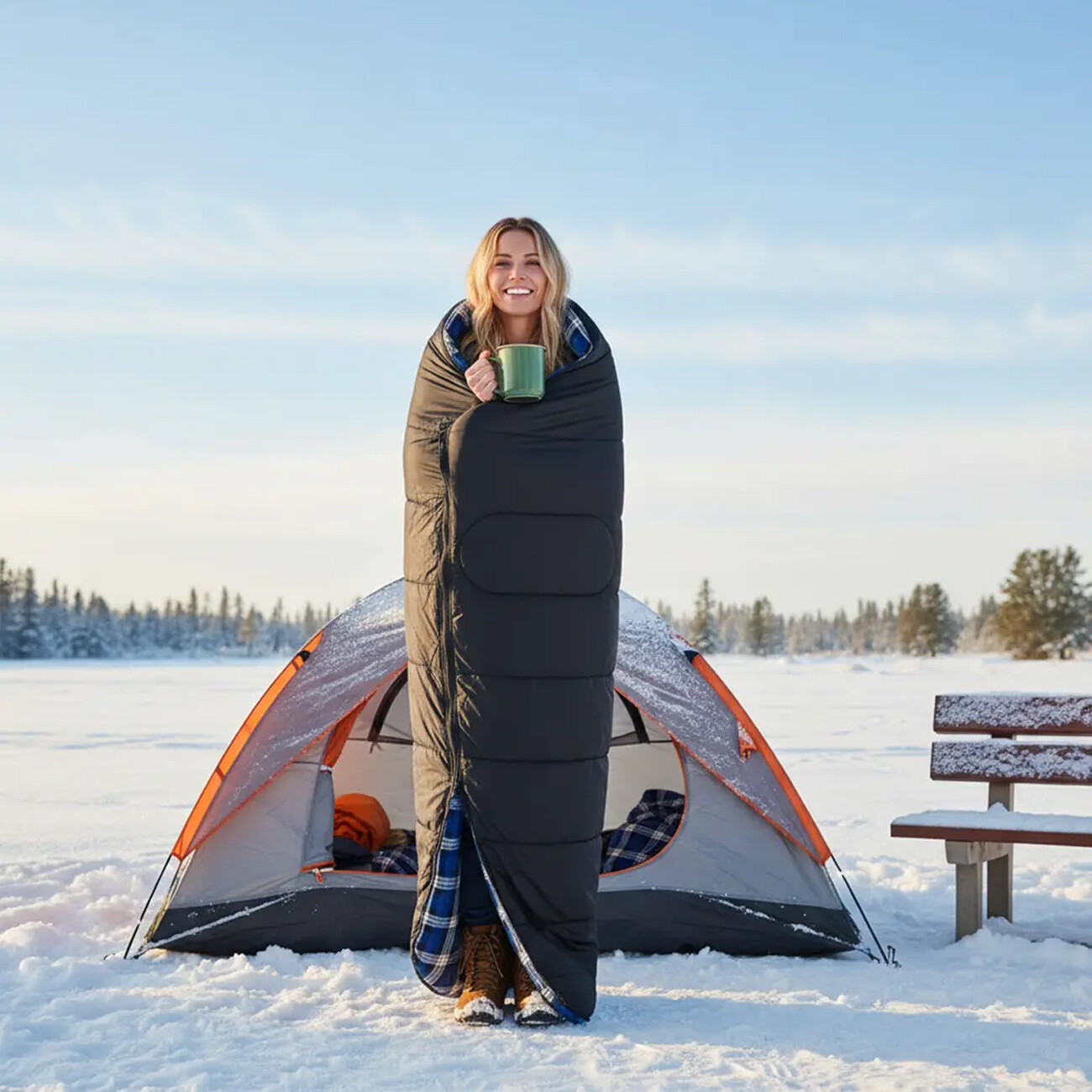 کیسه خواب کمپینگ گرین لاین