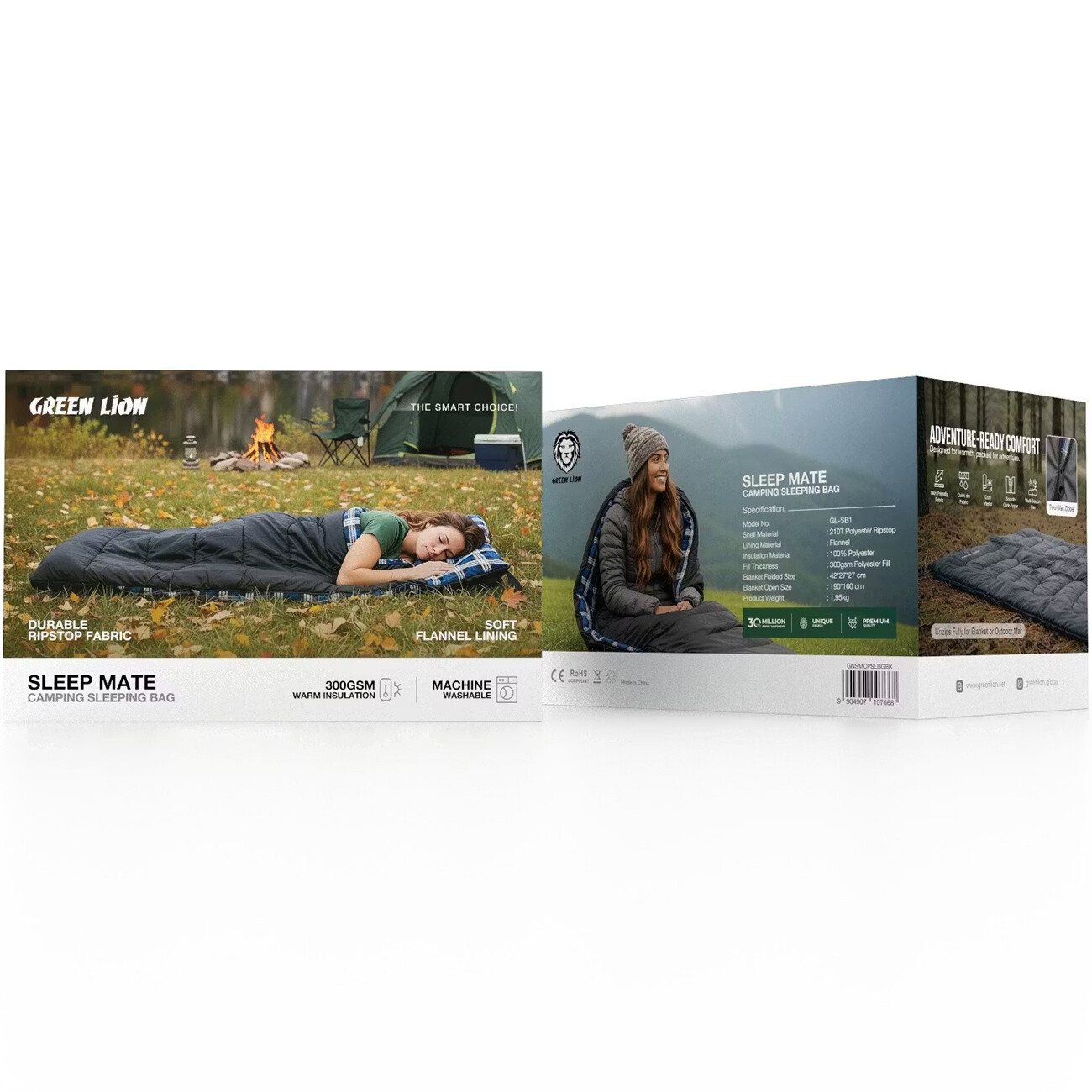 کیسه خواب کمپینگ گرین لاین