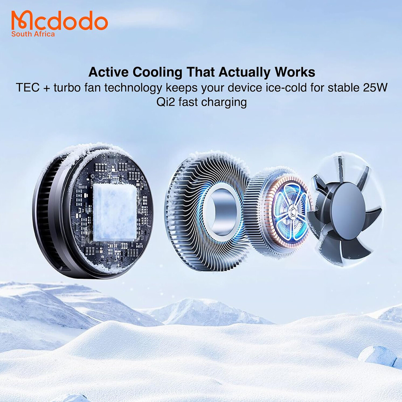 خرید شارژر وایرلس مگنتی مک دودو