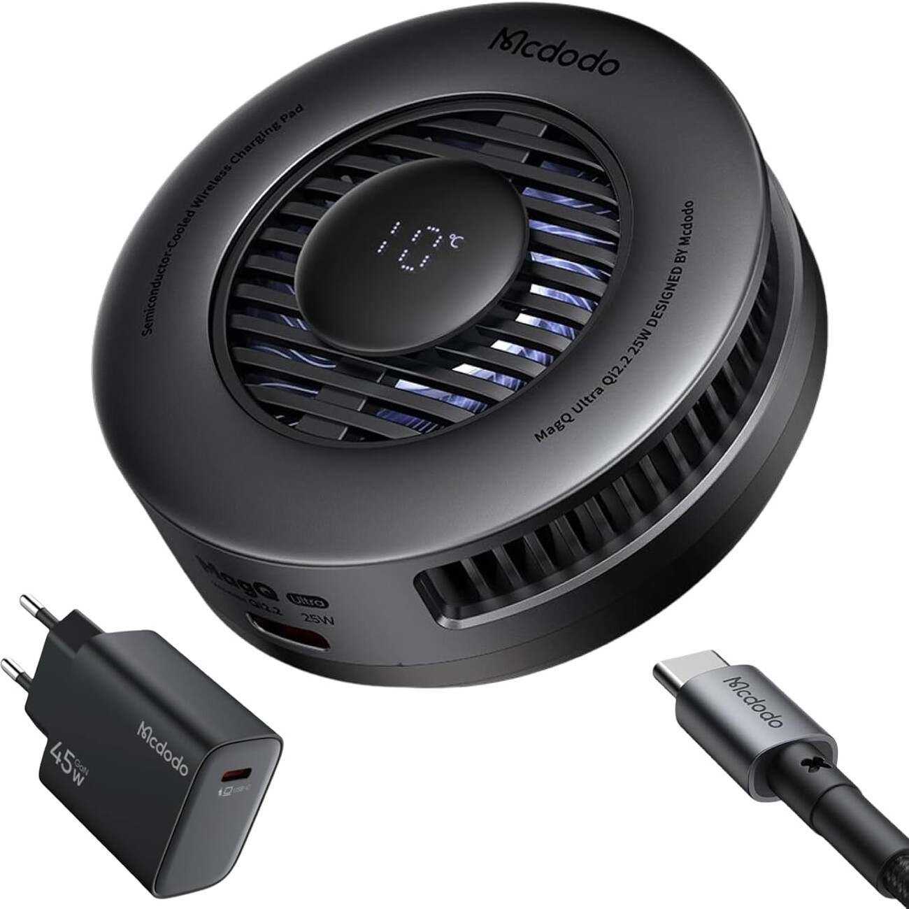 خرید شارژر بی سیم مغناطیسی مک دودو