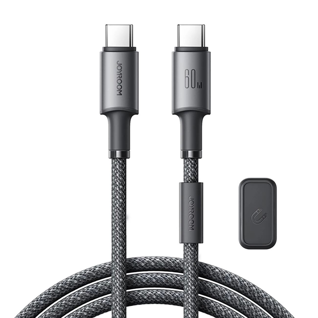 کابل تایپ سی 60 وات جویروم Joyroom مدل S-A50 طول 1.2 متر با نگهدارنده