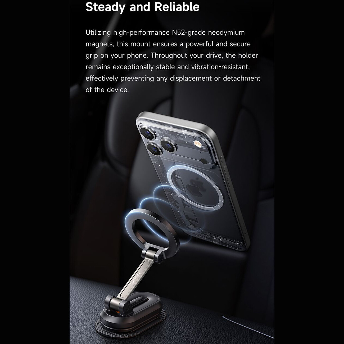 هولدر موبایل مگنتی داخل خودرو مک دودو