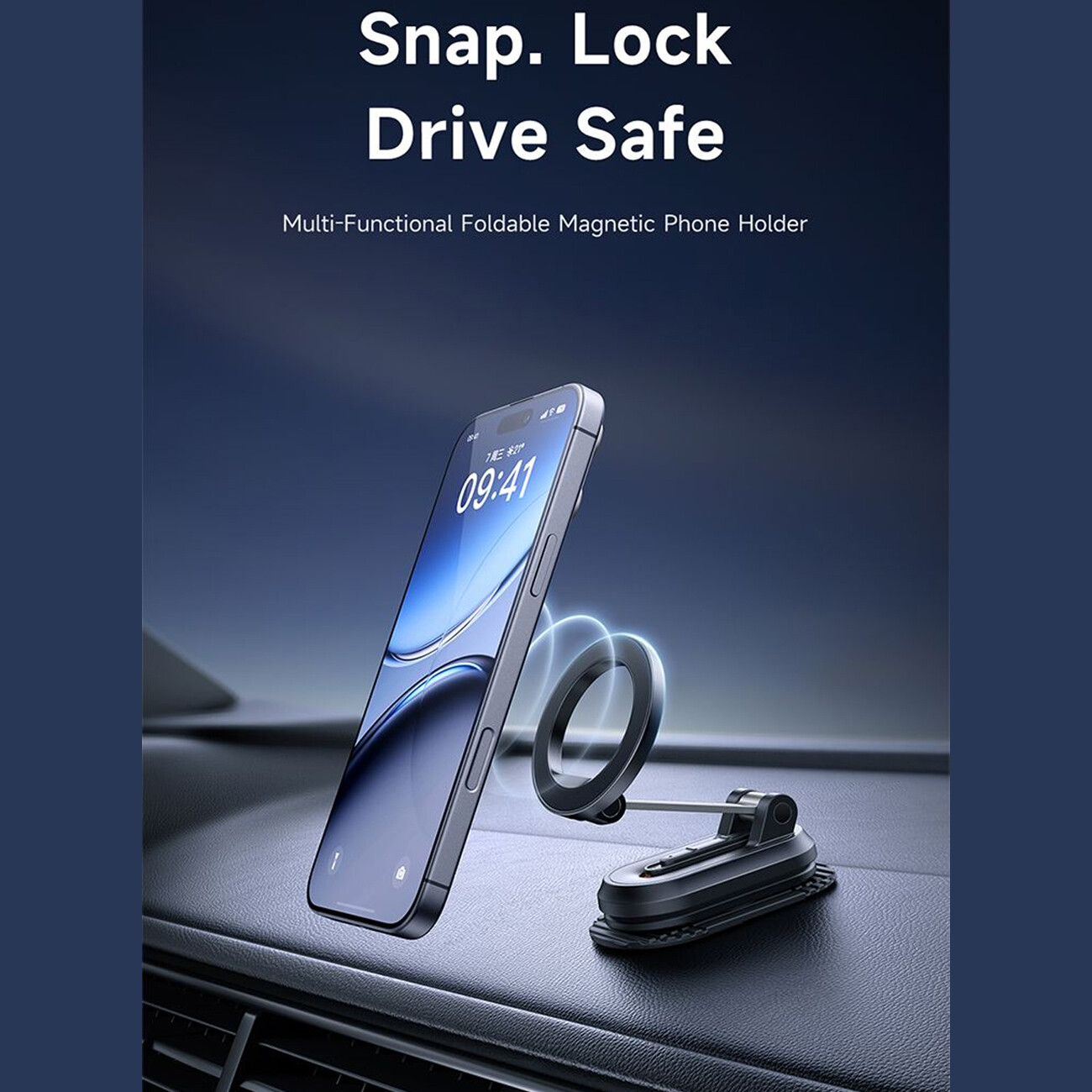 خرید هولدر موبایل مگنتی داخل خودرو مک دودو