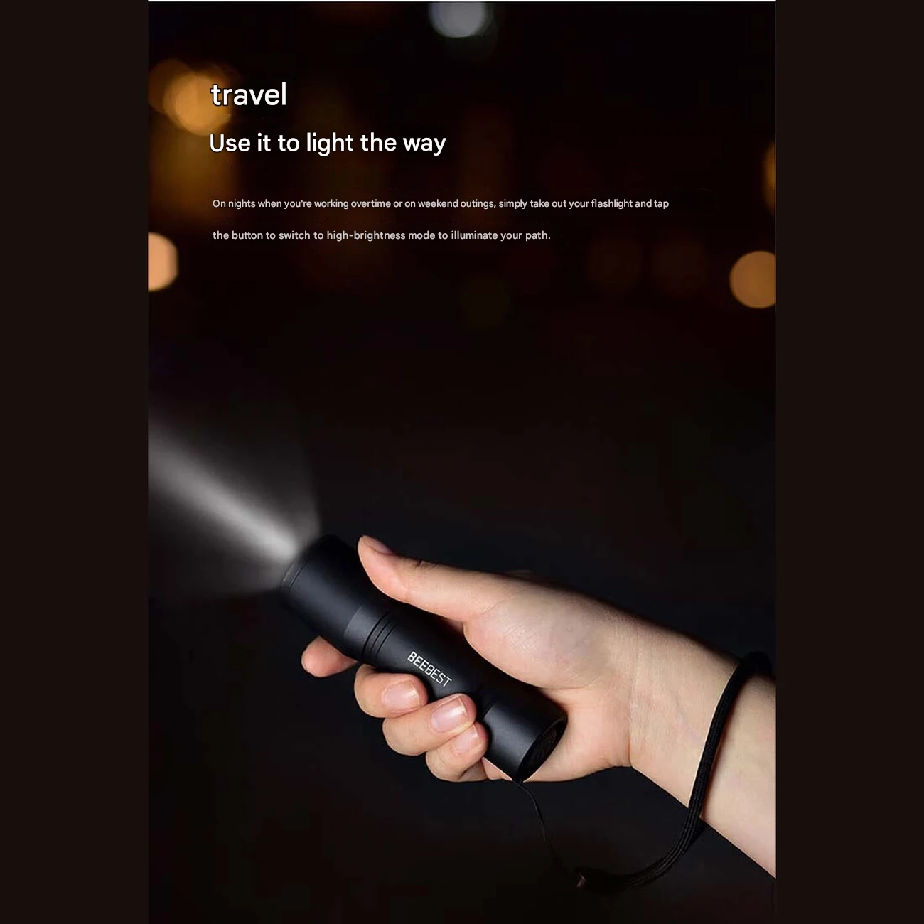 چراغ قوه شارژی بی بست