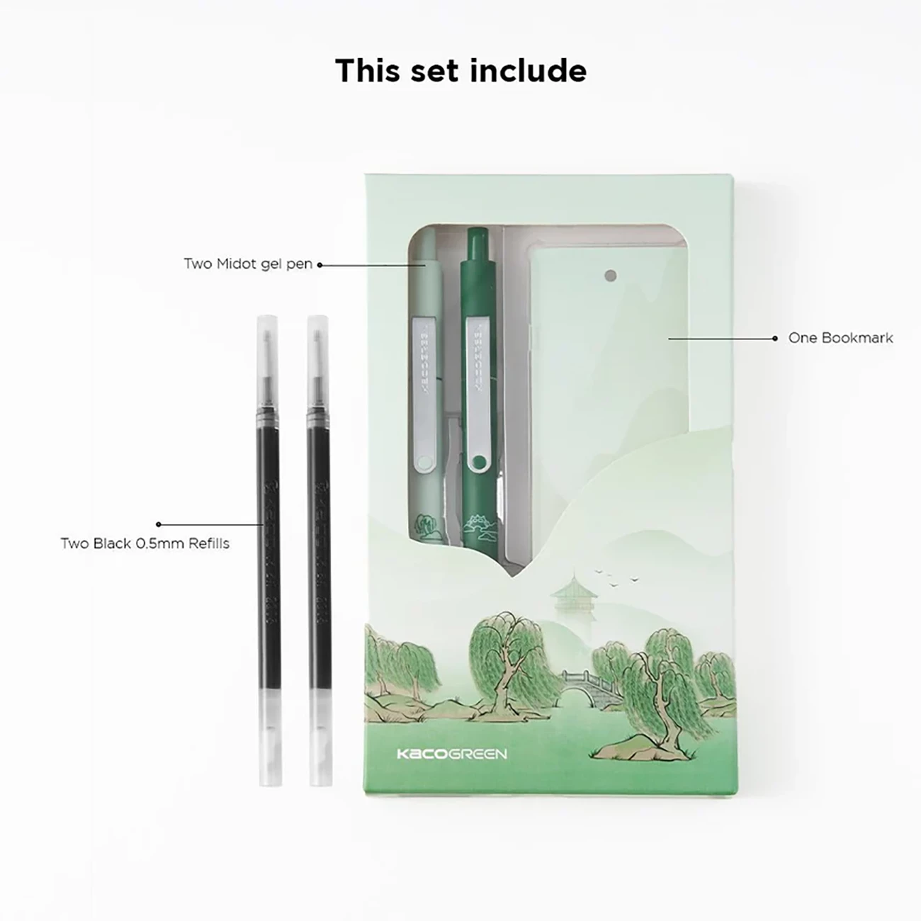 قیمت خودکار ژله ای سبز کاکو