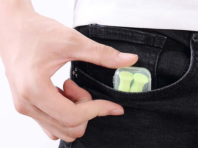 گوش گیر خواب ضد نویز شیائومی Xiaomi youpin Anti-noise sleep earplugs EARPLUGS ( یک جفت )