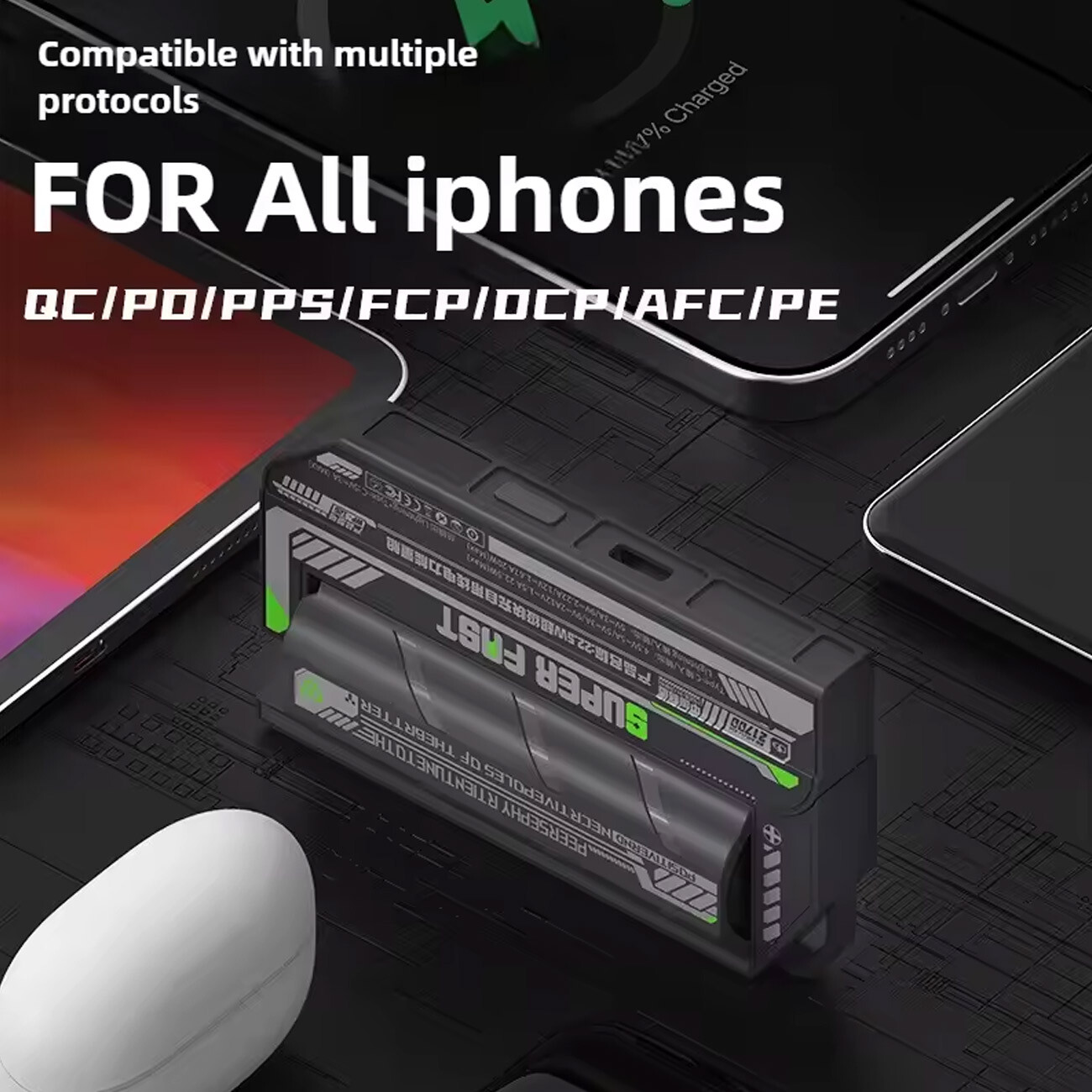 پاور بانک تفنگی 22.5 وات