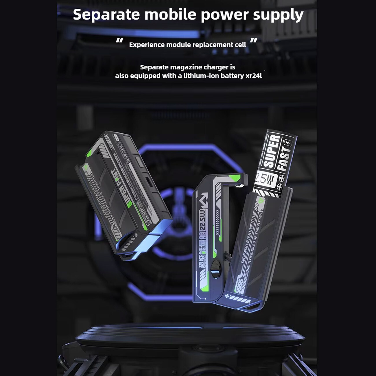 پاور بانک تفنگی 22.5 وات