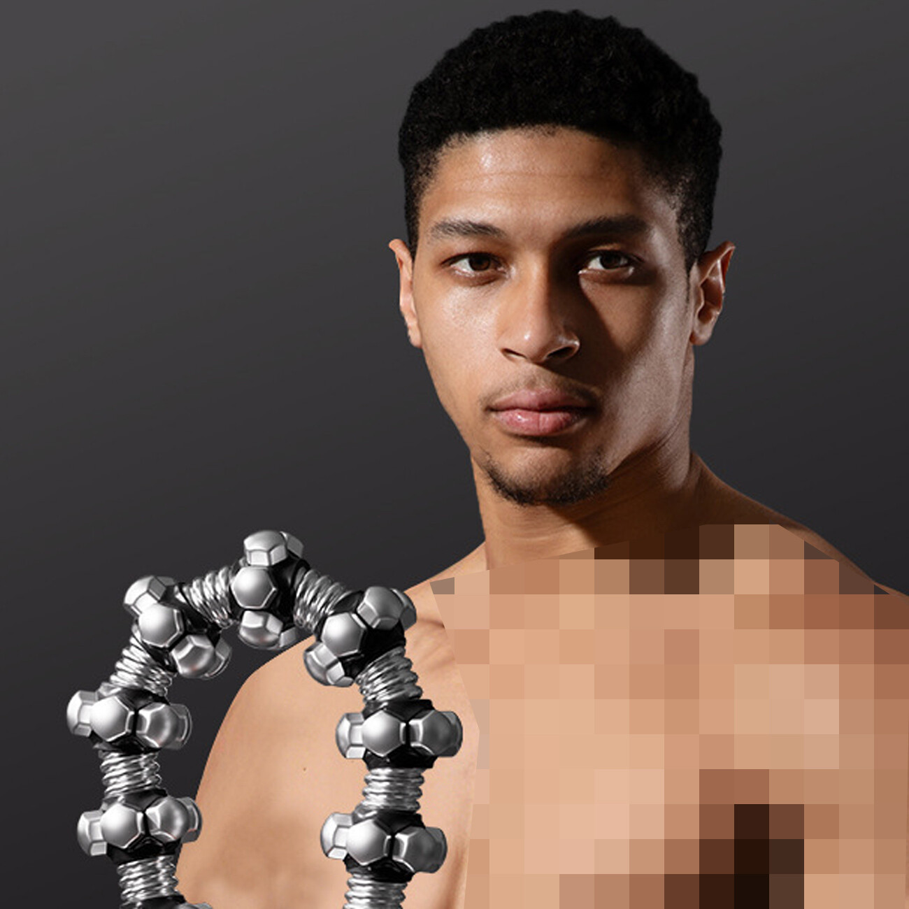 غلتک ماساژ میخ دار