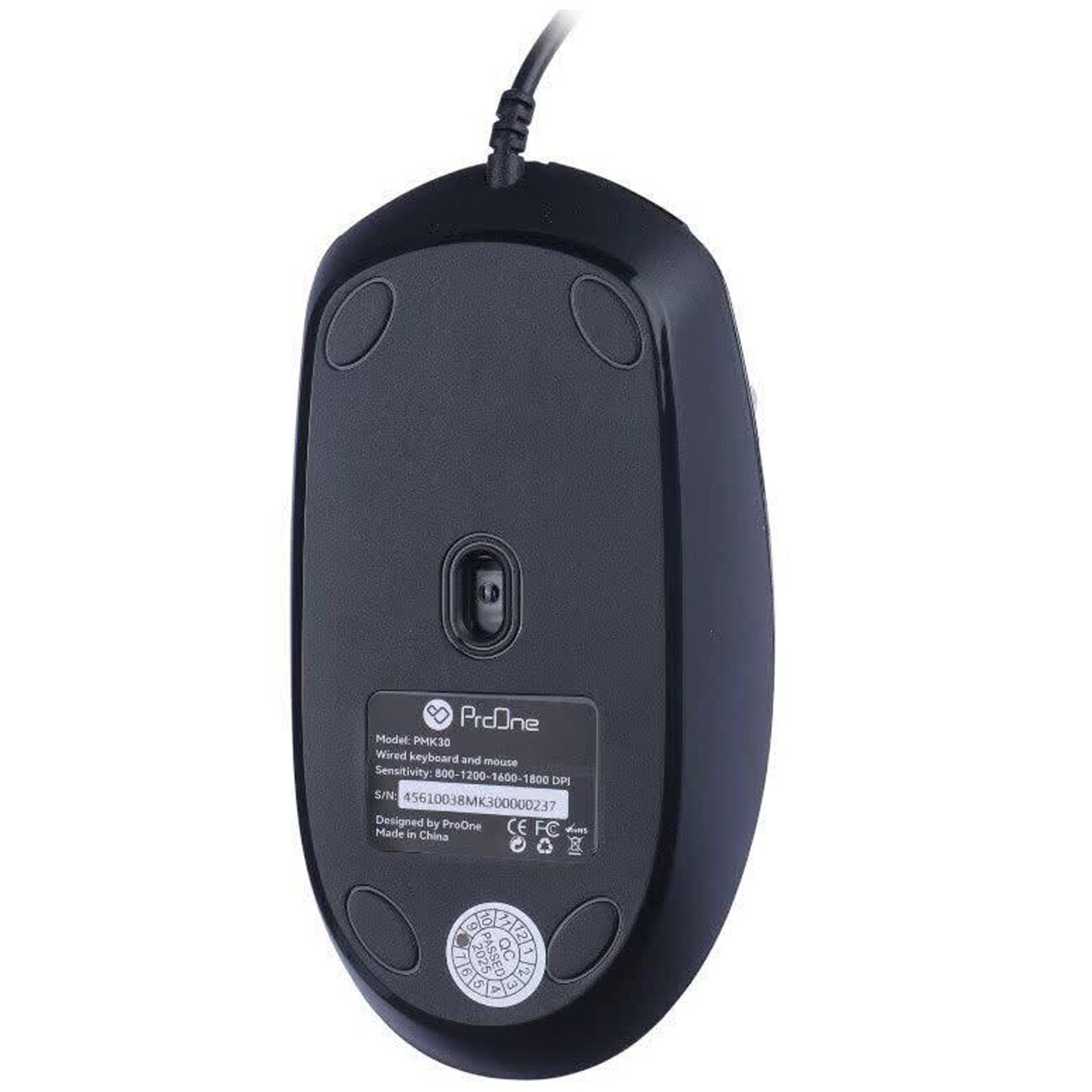 کیبورد و ماوس با سیم پرووان مناسب اداری و آموزشی