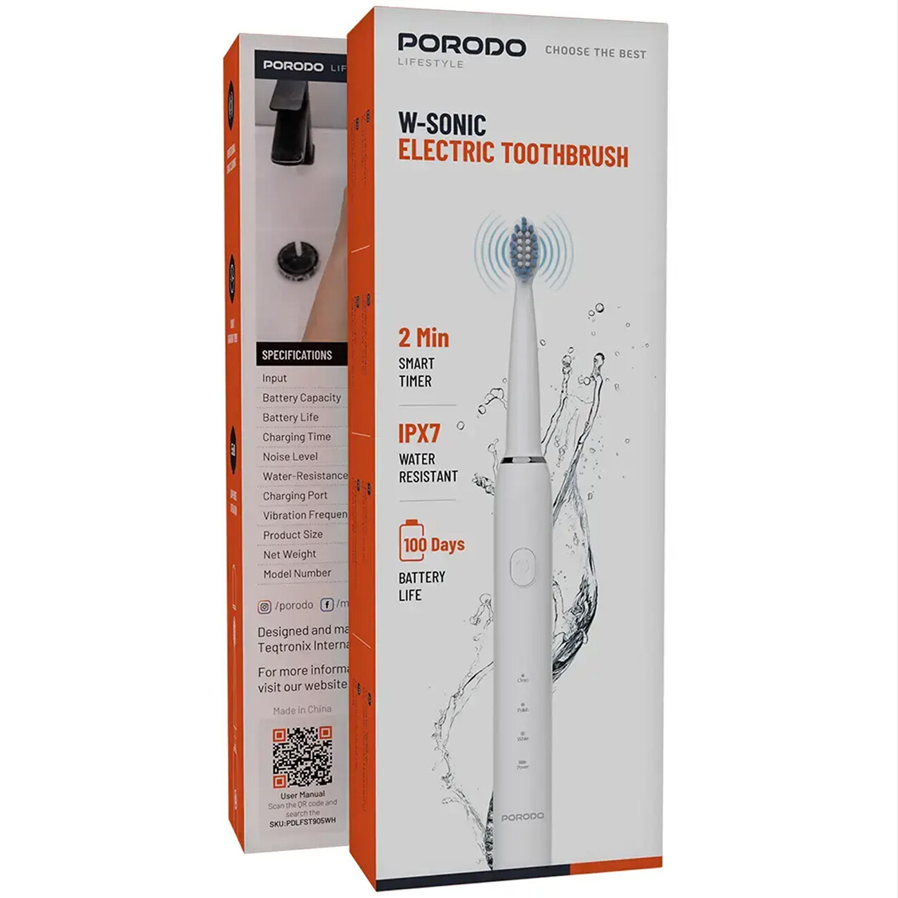 مسواک برقی سونیک پورودو