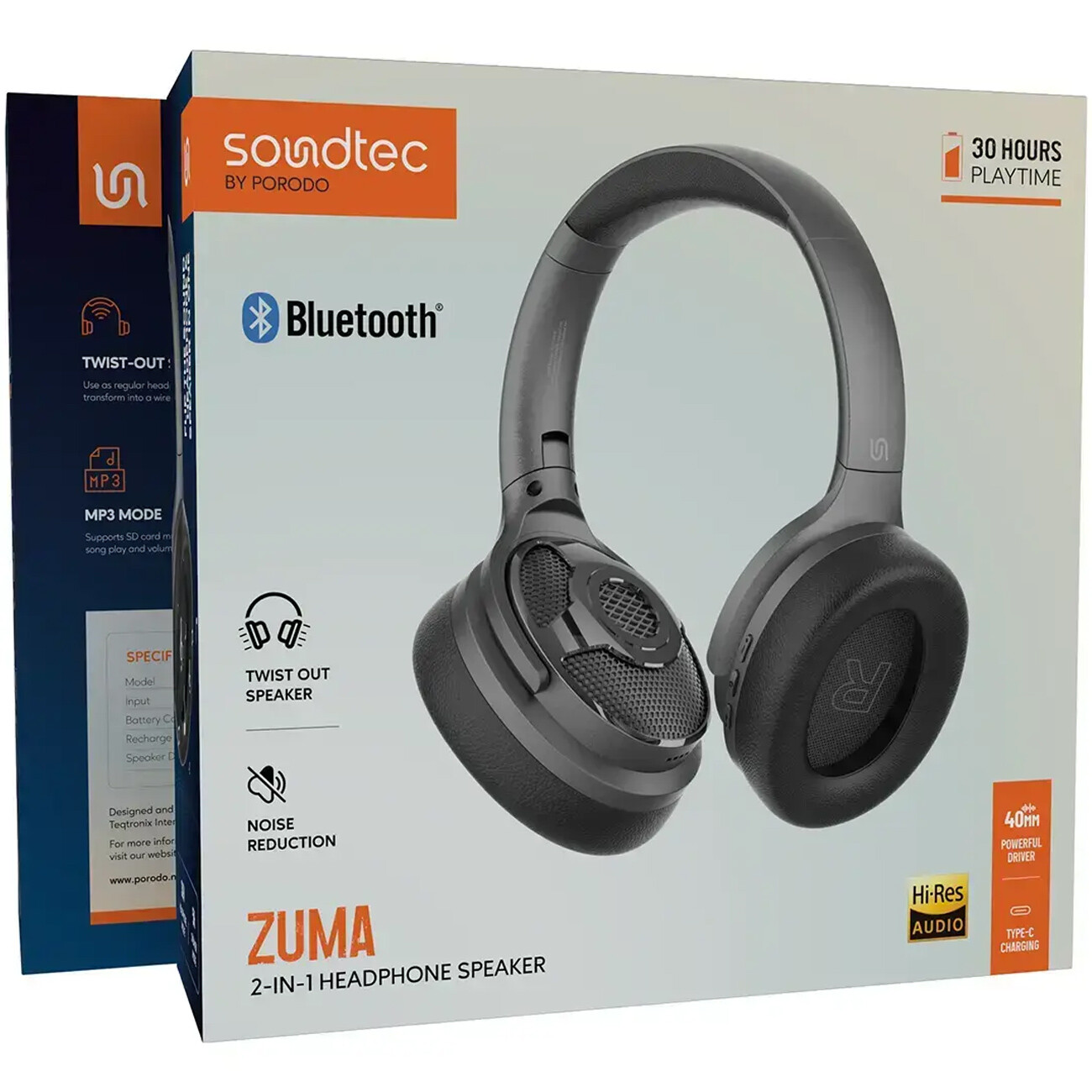 خرید هدفون بلوتوثی اسپیکردار پورودو