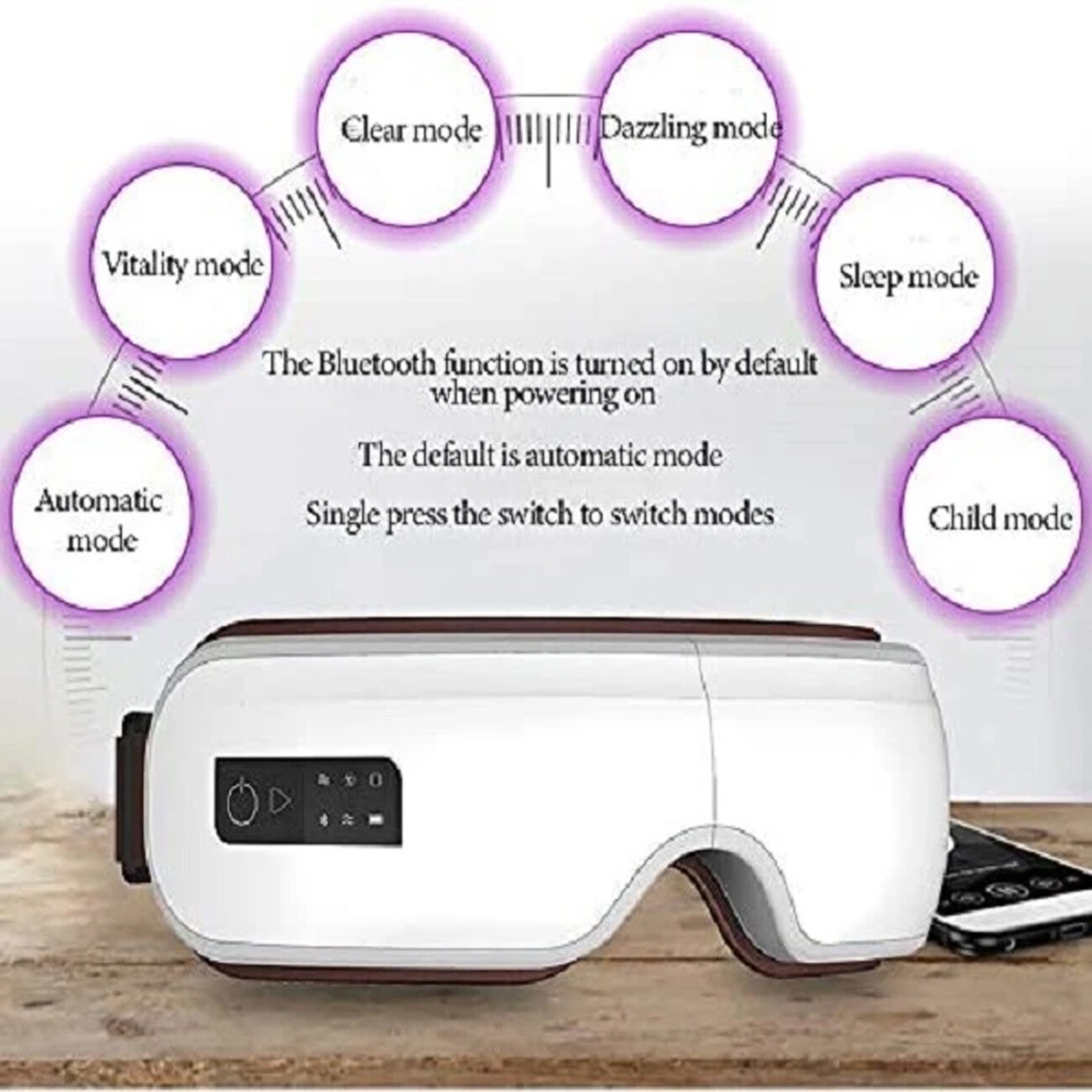 فروش دستگاه ماساژ چشم بلوتوثی