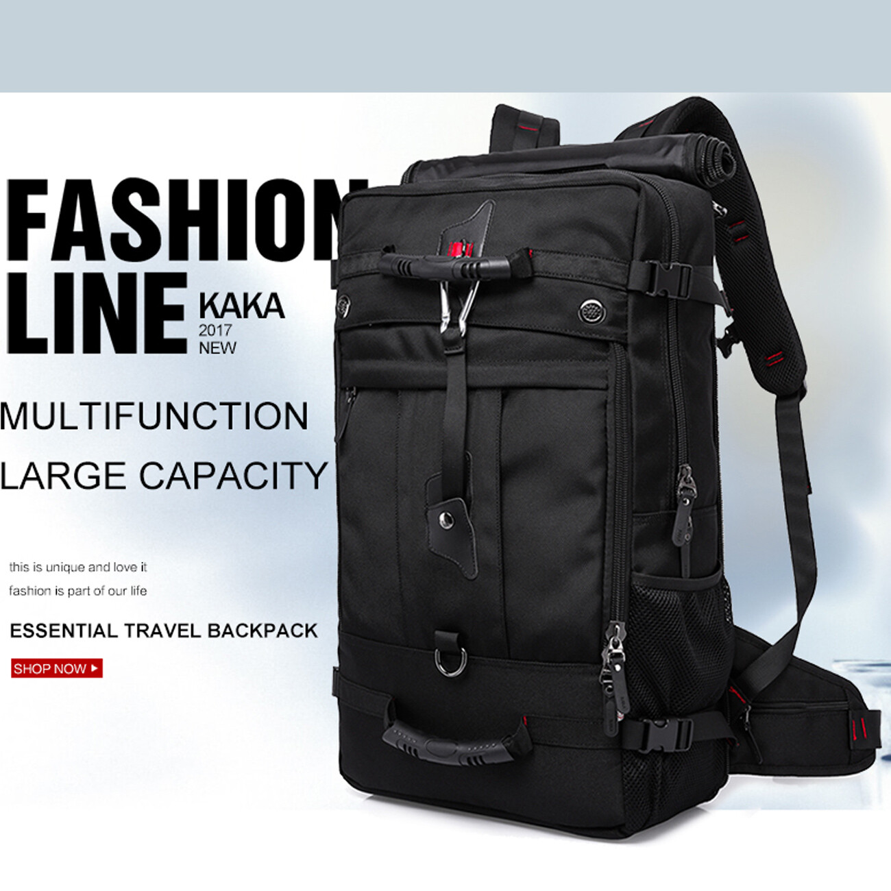 بهترین کوله پشتی مسافرتی لپ تاپ 15.6 اینچ کاکا