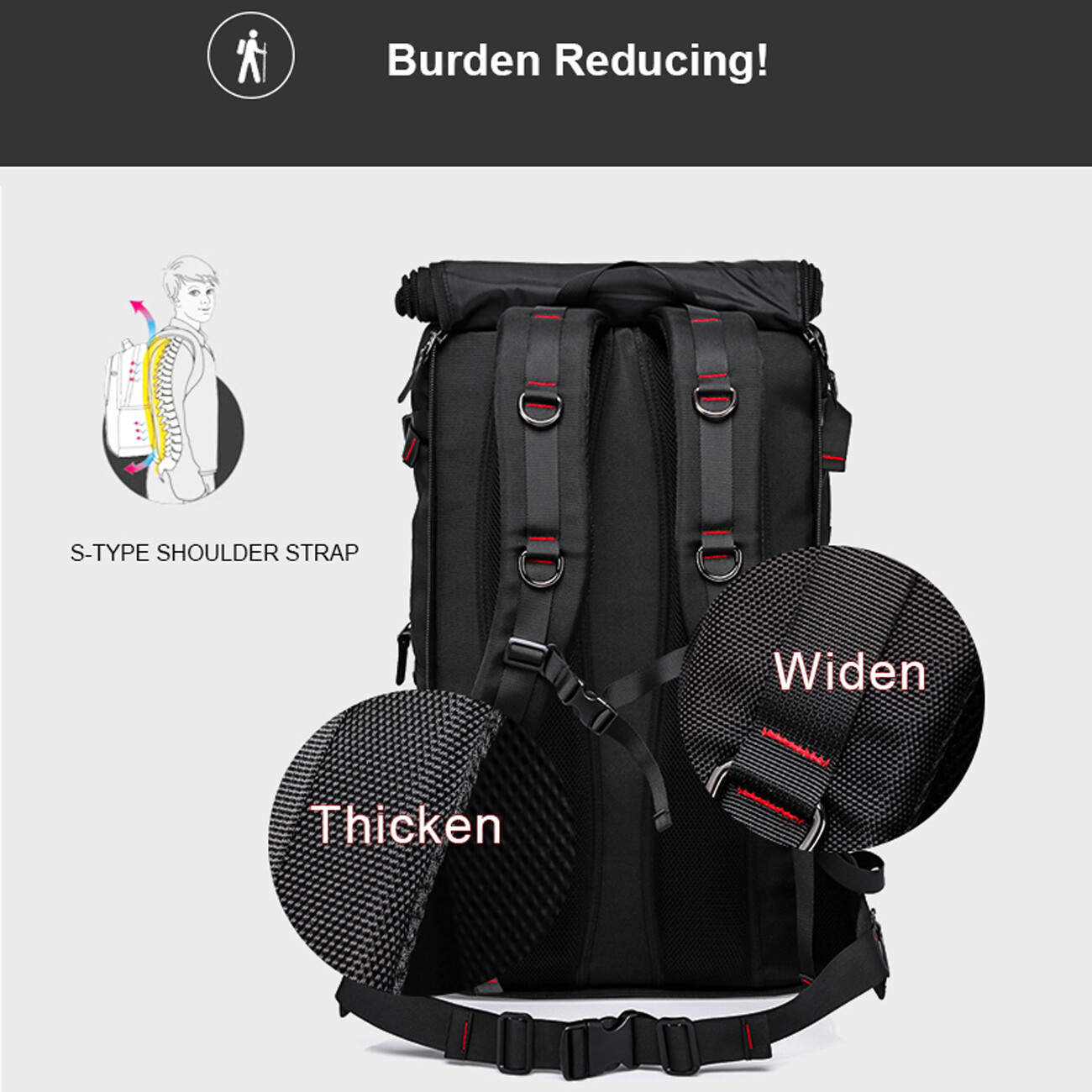 کوله پشتی مسافرتی لپ تاپ 15.6 اینچ کاکا