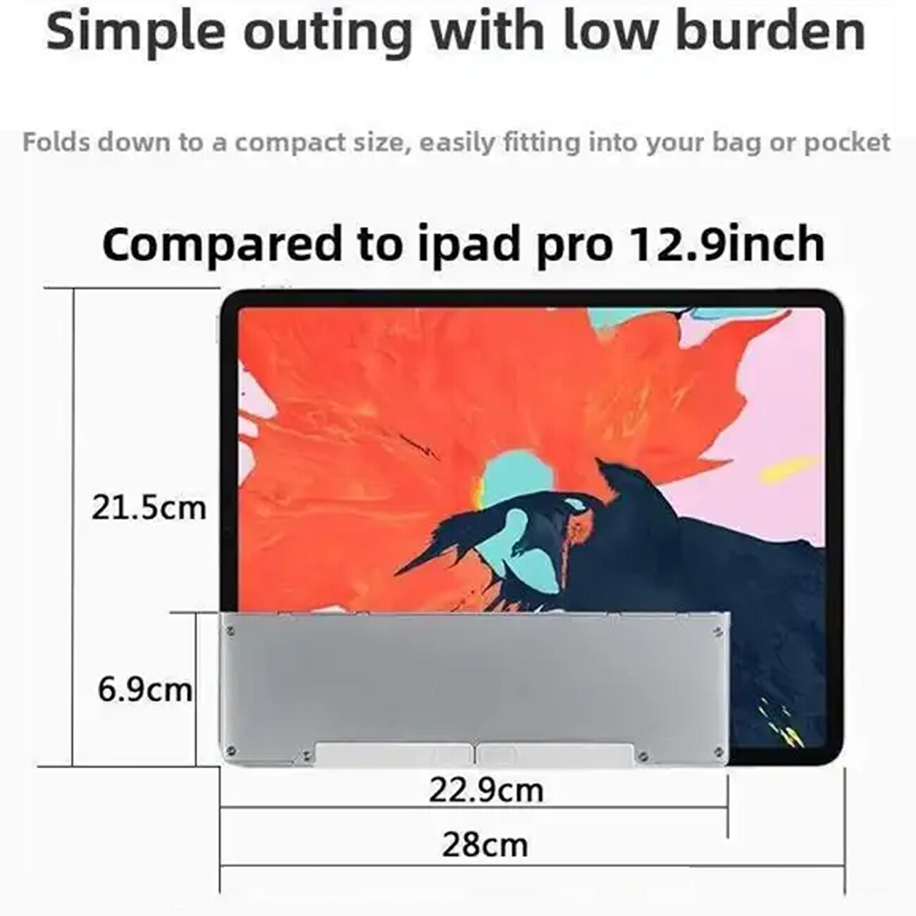 فروش کیبورد بلوتوثی تاشو کوتسی