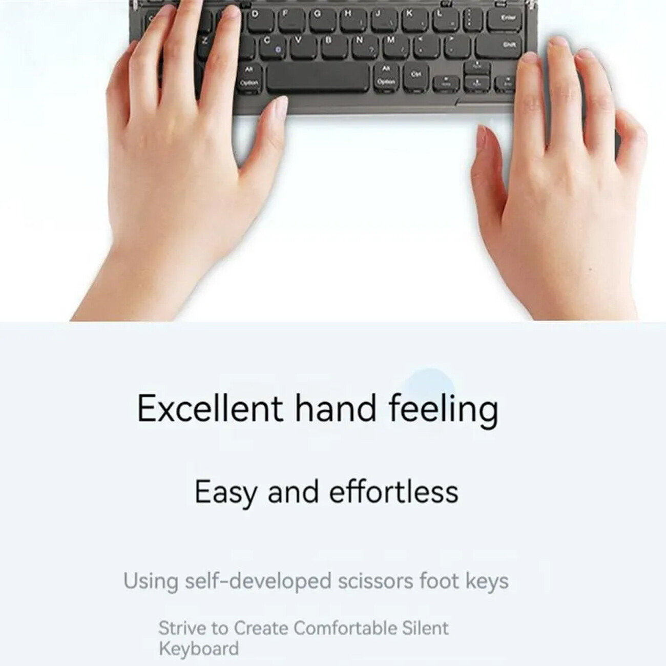 خرید کیبورد بلوتوثی تاشو کوتسی