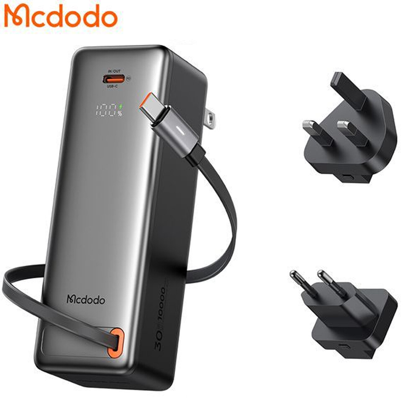 پاوربانک و شارژر دیواری 10000 مک دودو