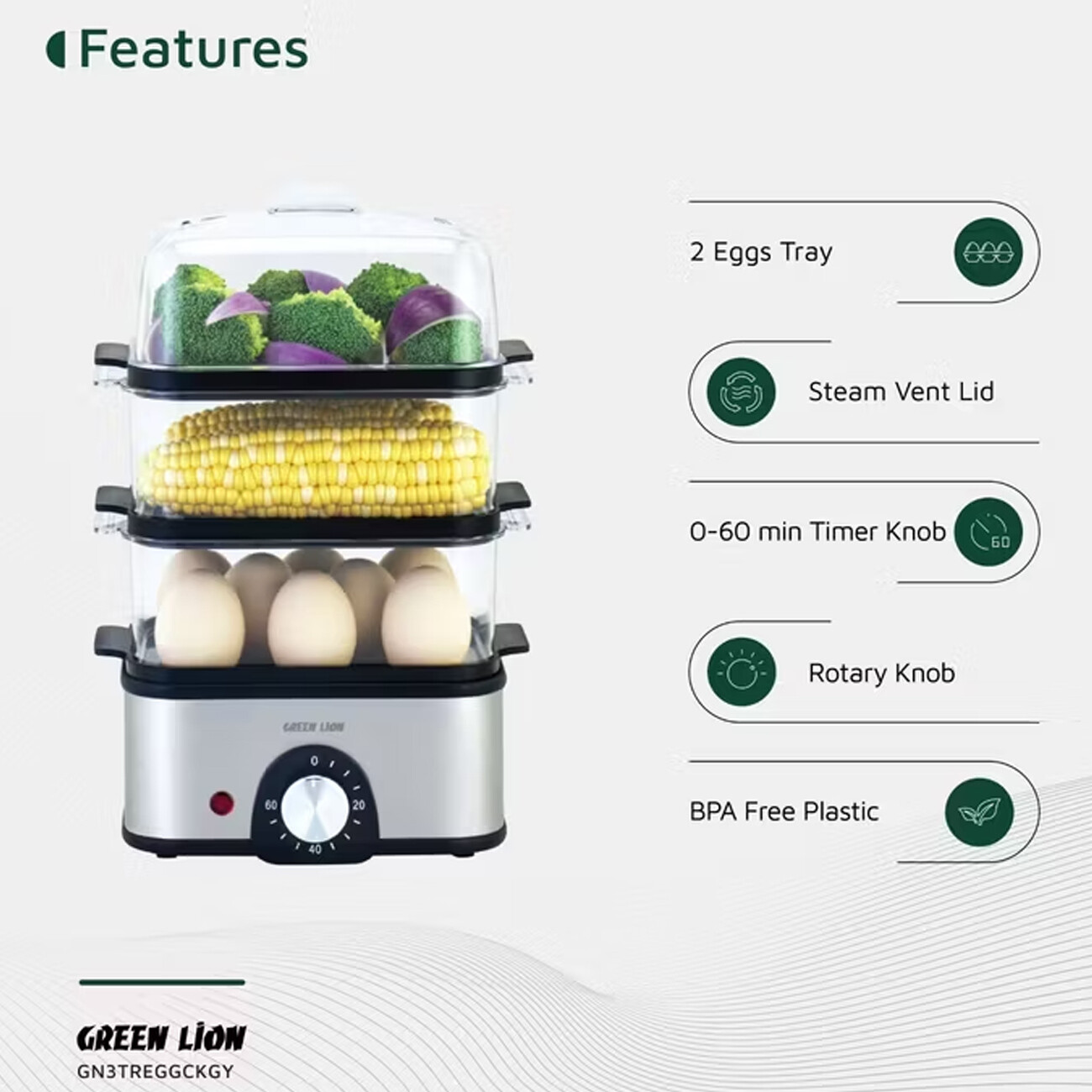 تخم مرغ پز خانگی گرین لاین