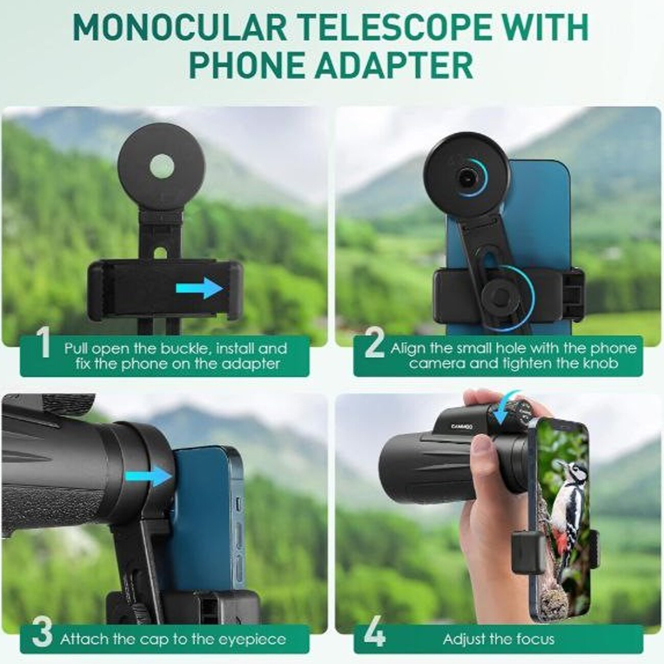 تلسکوپ با دوربین قدرتمند