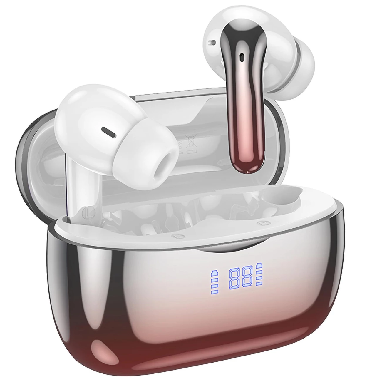 هندزفری بی سیم هوکو با نمایشگر دیجیتالی باتری و فناوری نویز کنسلینگ