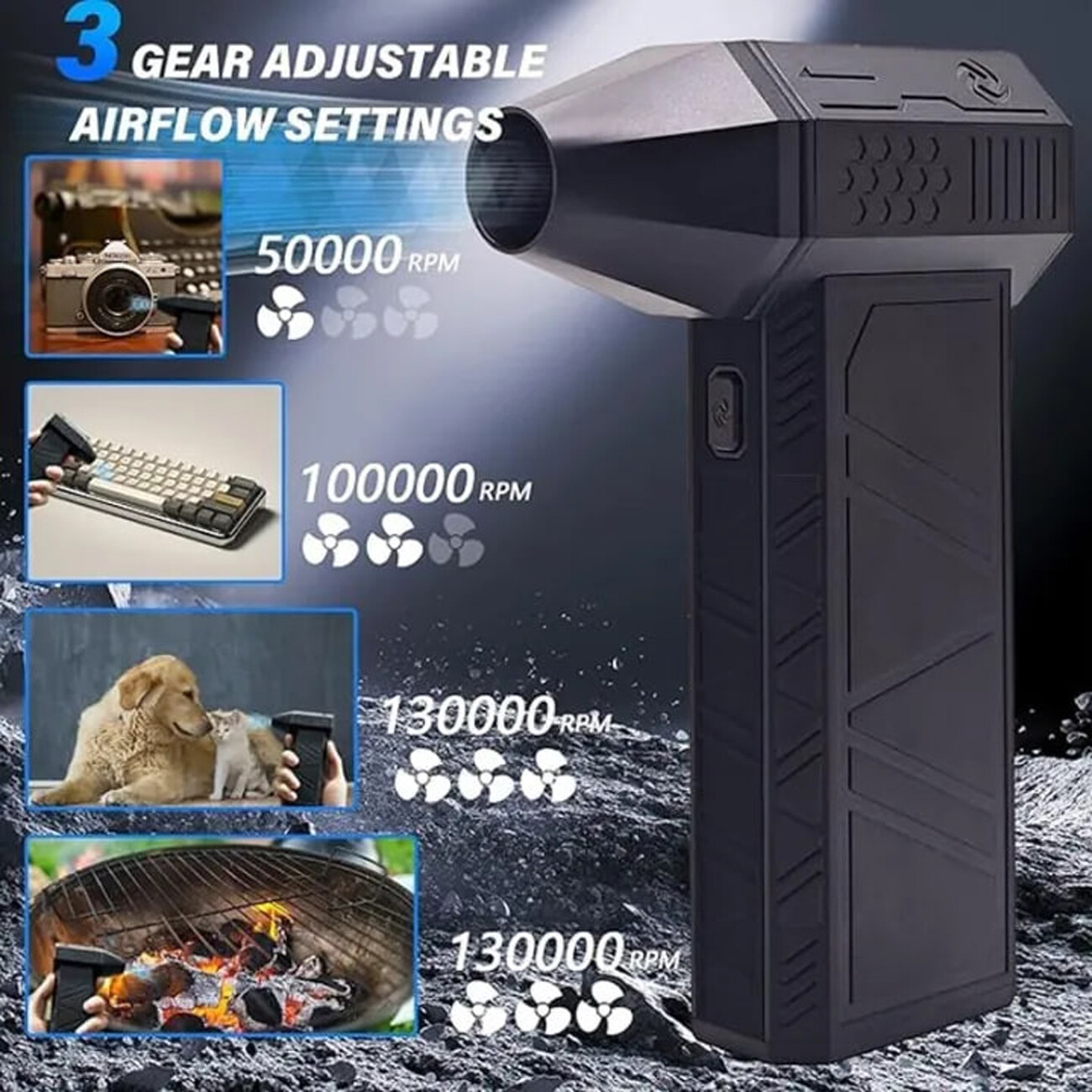 فروش جت فن شارژی  هوکو