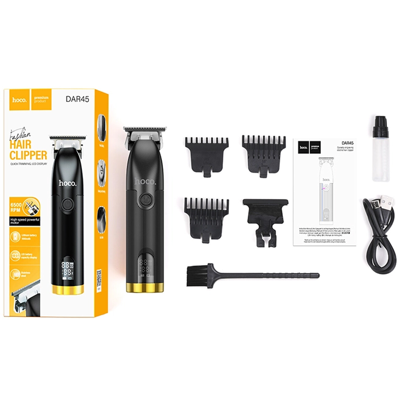 قیمت ماشین اصلاح حرفه‌ای شارژی هوکو