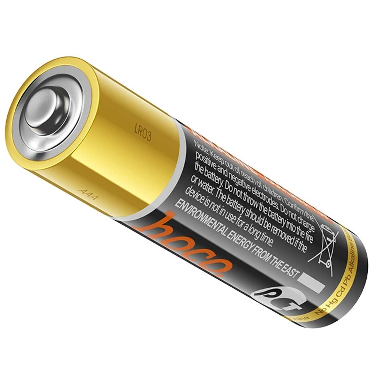 باتری نیم قلمی آلکالاین هوکو (4 عددی