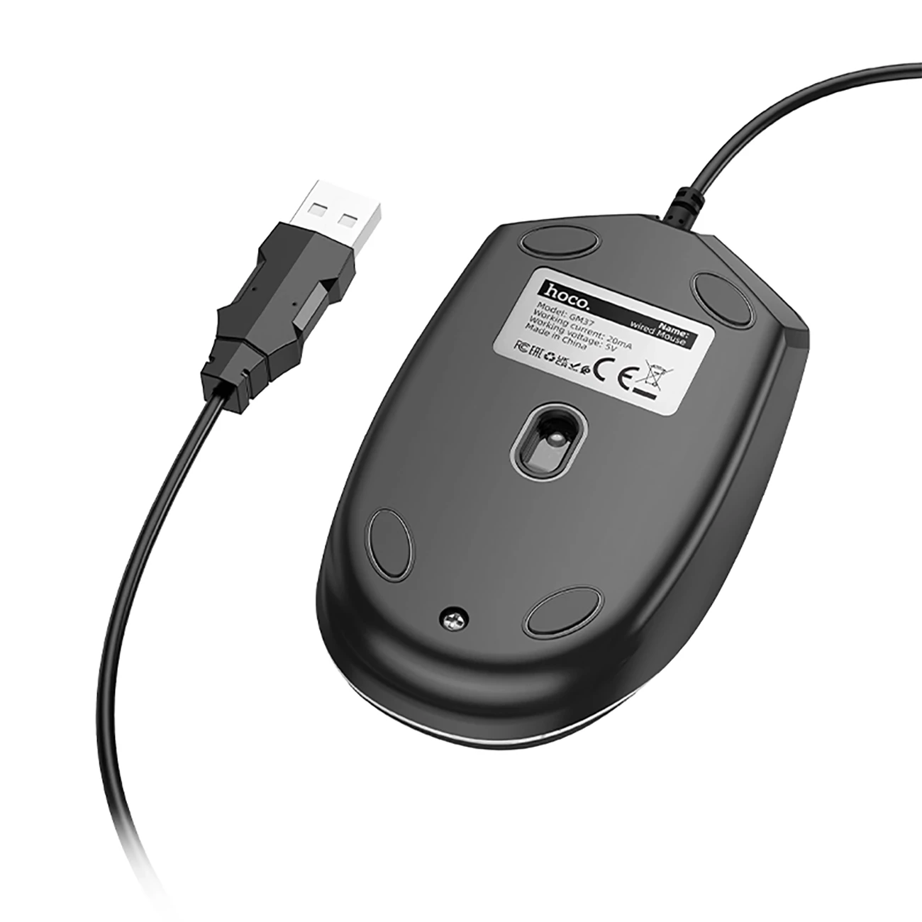 کیفیت موس گیمینگ سیمی یو اس بی هوکو