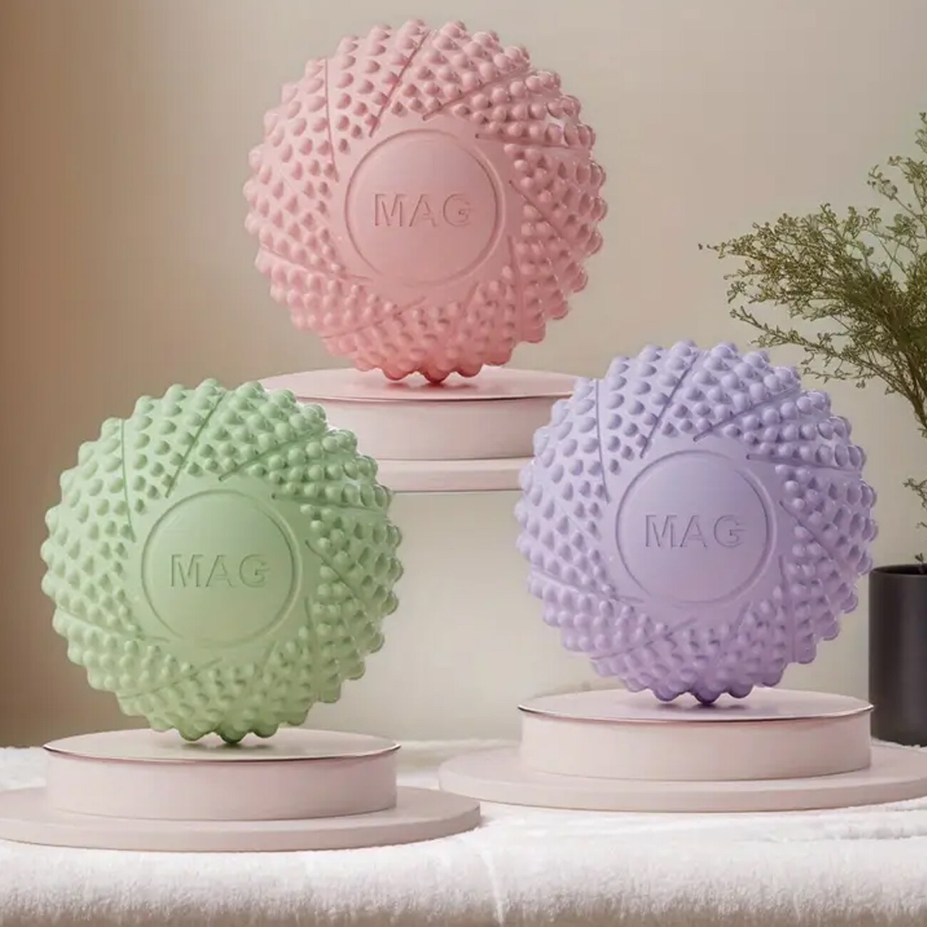 توپ ماساژ کف پا و بدن Fascia ball مغناطیسی