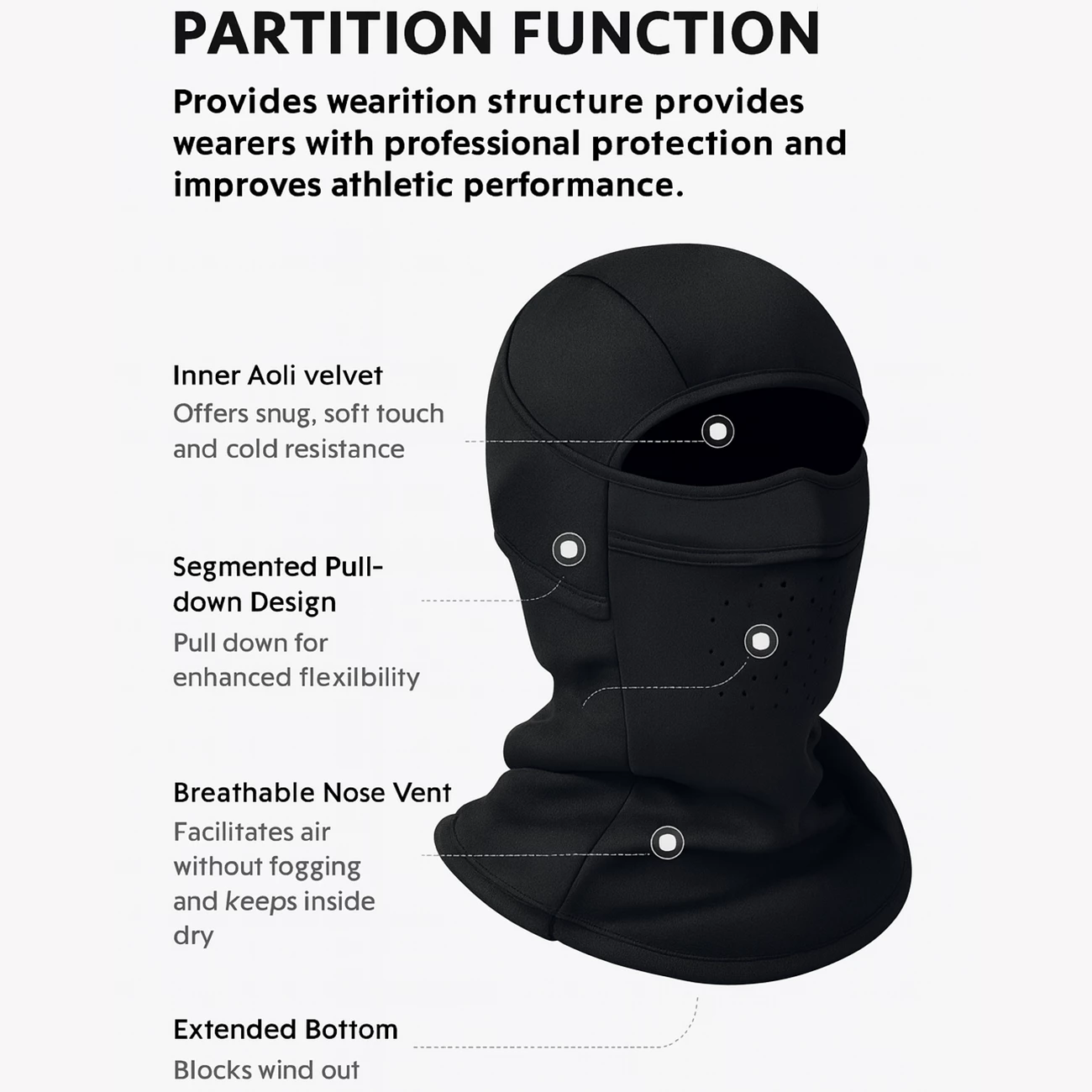 ماسک اسکی زمستانی