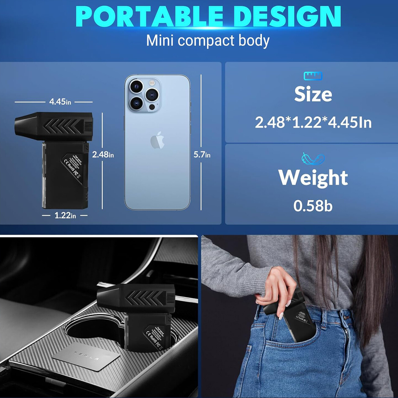 خرید جت فن چندمنظوره شارژی