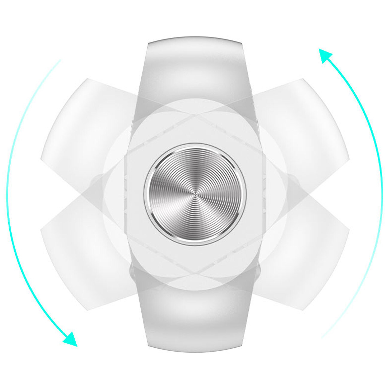 هندزفری بی سیم هوکو با طراحی سایبرپانک اسپینردار
