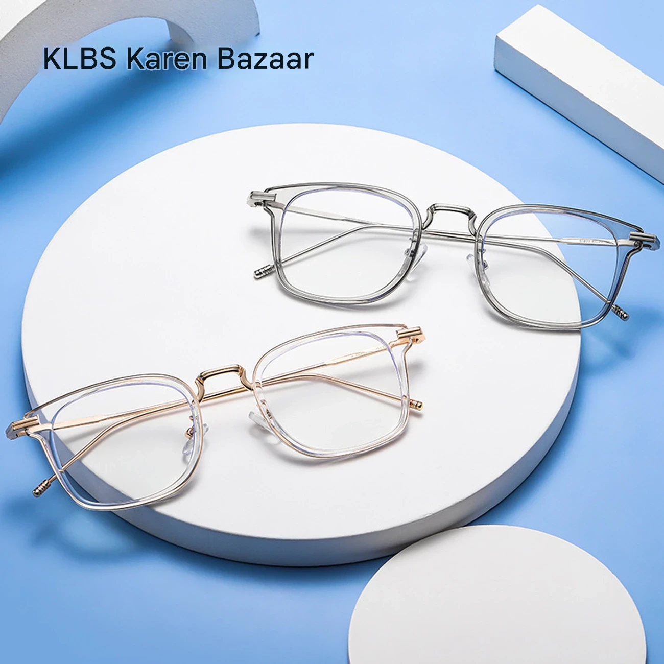 عینک کامپیوتر کارن بازار Karen Bazaar مدل B1823 ضد نور آبی