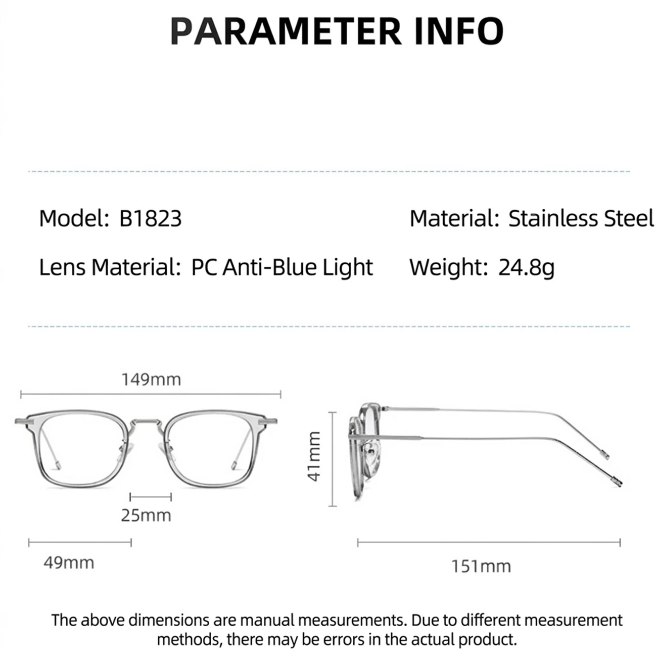 عینک کامپیوتر کارن بازار ضد نور آبی
