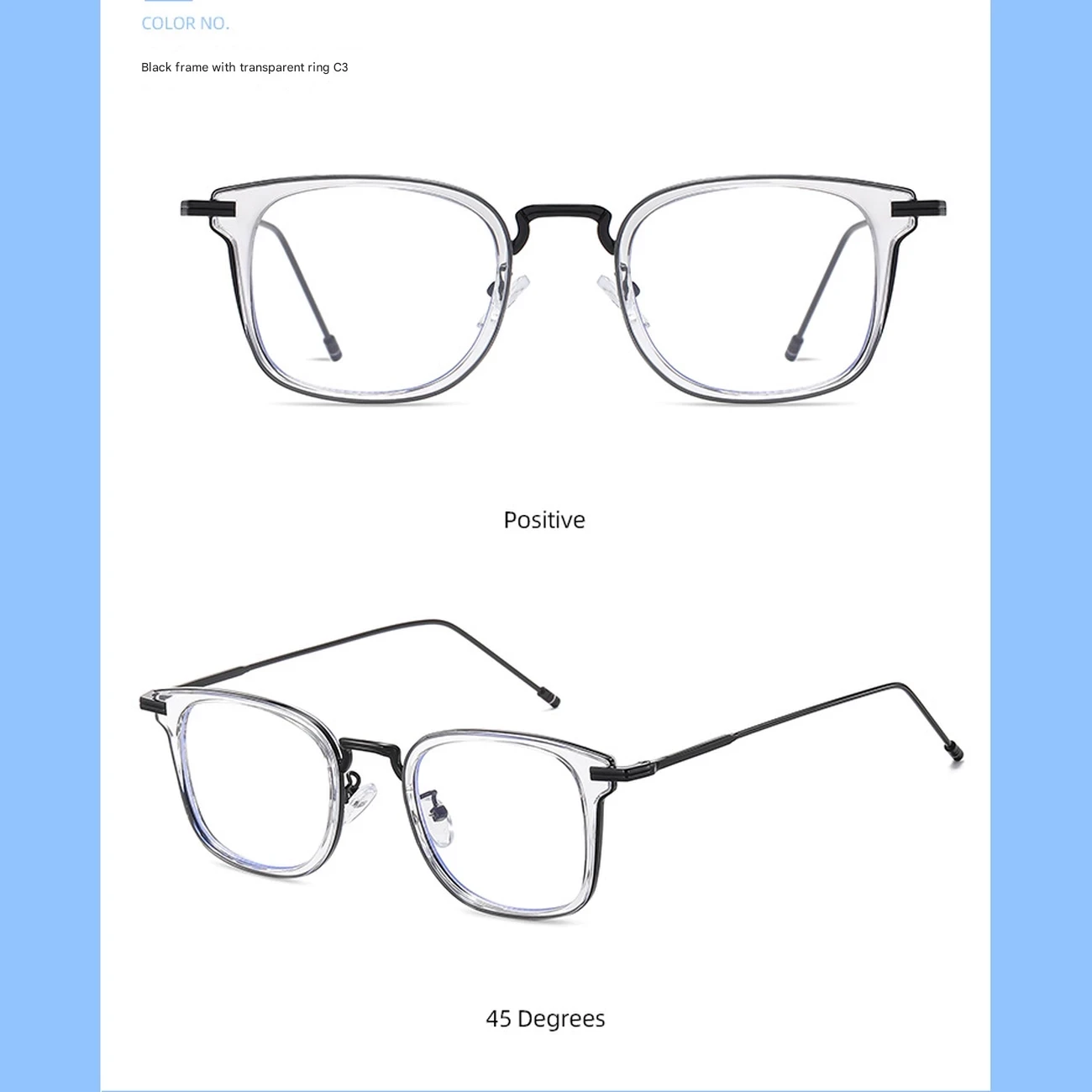 عینک کامپیوتر کارن بازار ضد نور آبی