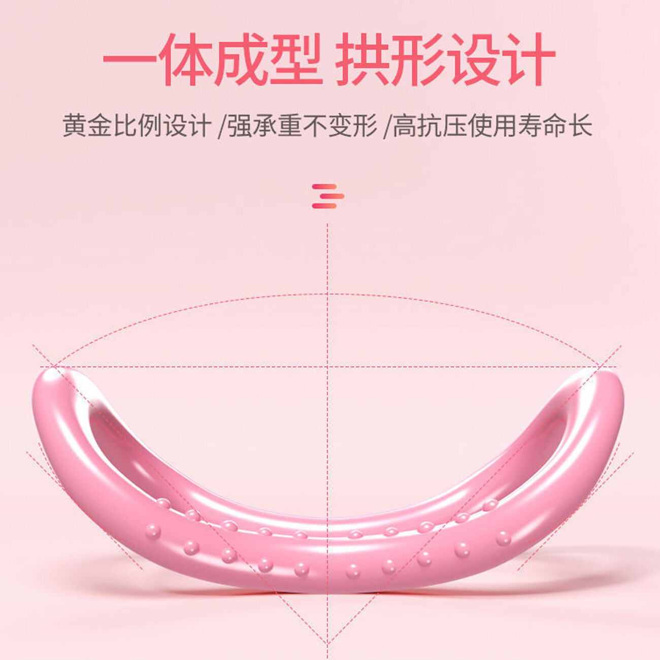 حلقه ماساژ دستی نرم‌کننده عضلات و ریلکسیشن بدن مناسب یوگا و فیتنس