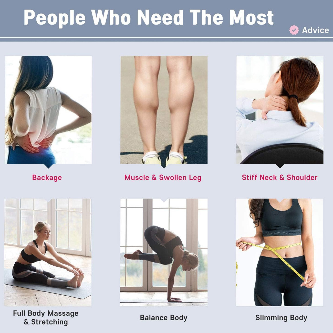 حلقه ماساژ دستی نرم‌کننده عضلات و ریلکسیشن بدن مناسب یوگا و فیتنس