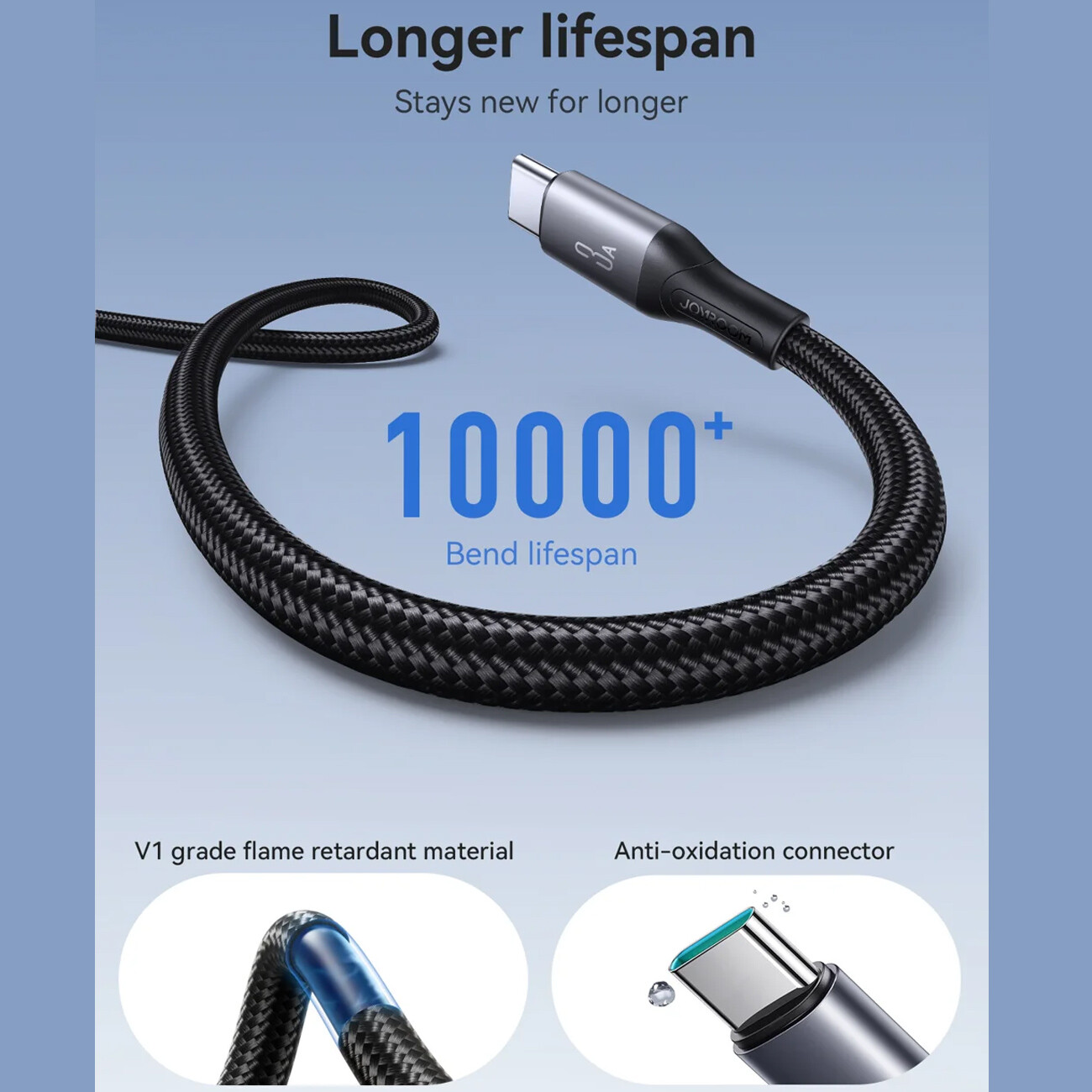 کابل  یو اس بی به تایپ سی جویروم