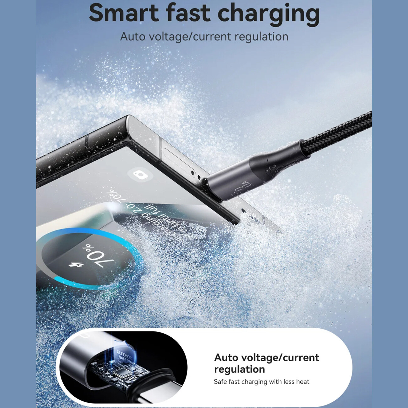 کابل  یو اس بی به تایپ سی 3 آمپر جویروم