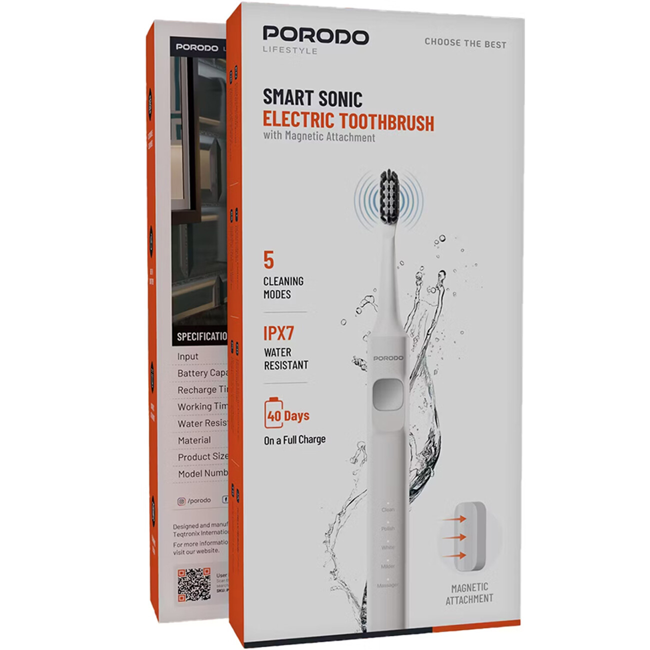 مسواک برقی سونیک پورودو