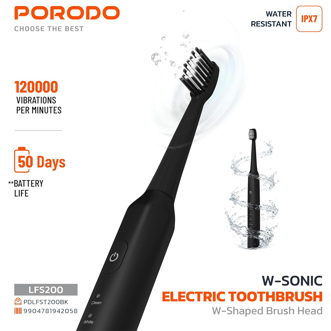 مسواک شارژی پورودو