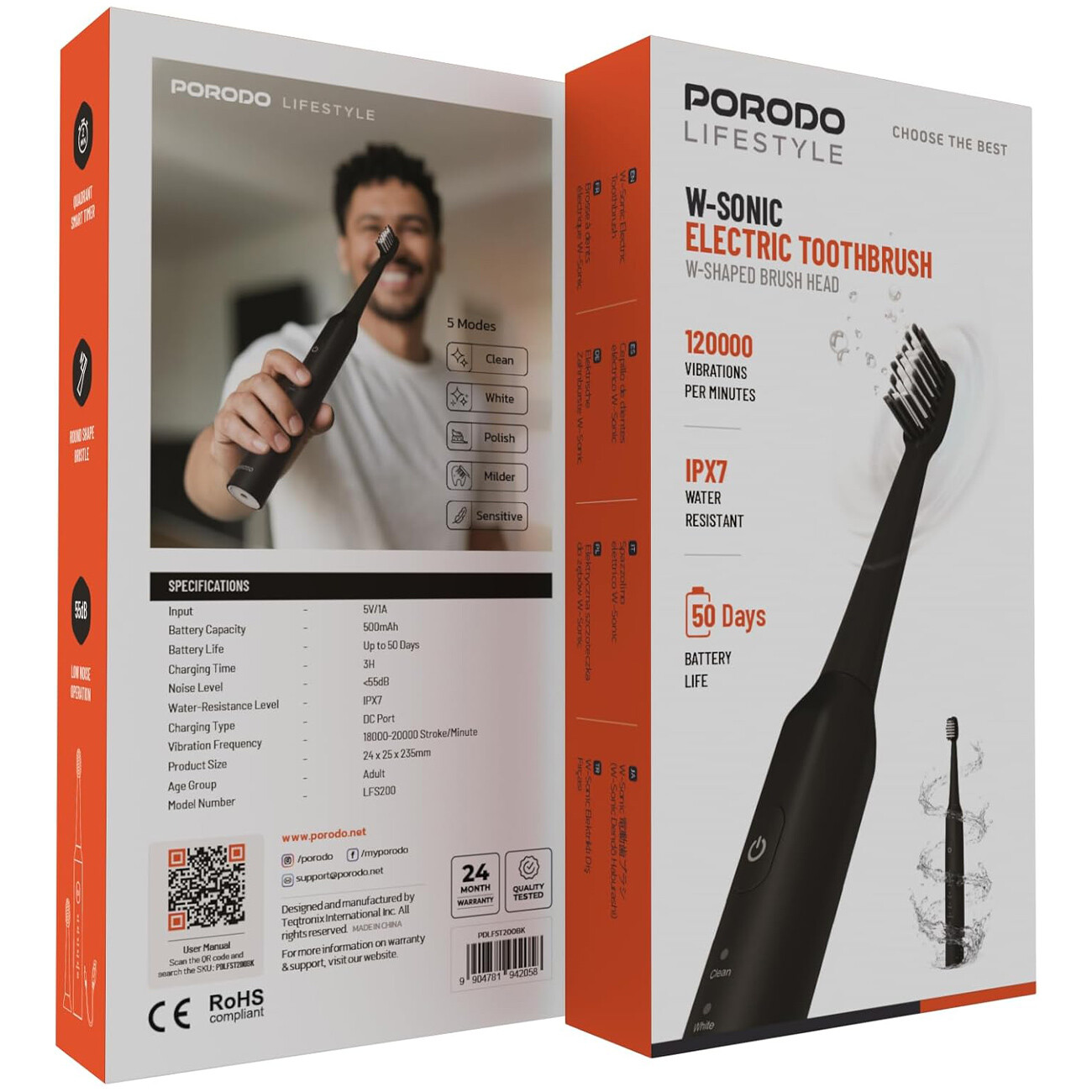 خرید مسواک برقی  بزرگسال پورودو