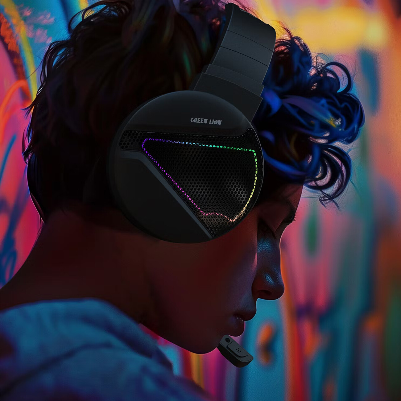 هدفون سیمی گیمینگ گرین لاین