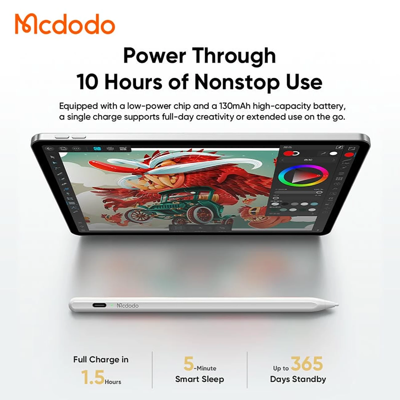 کیفیت قلم لمسی مک‌دودو