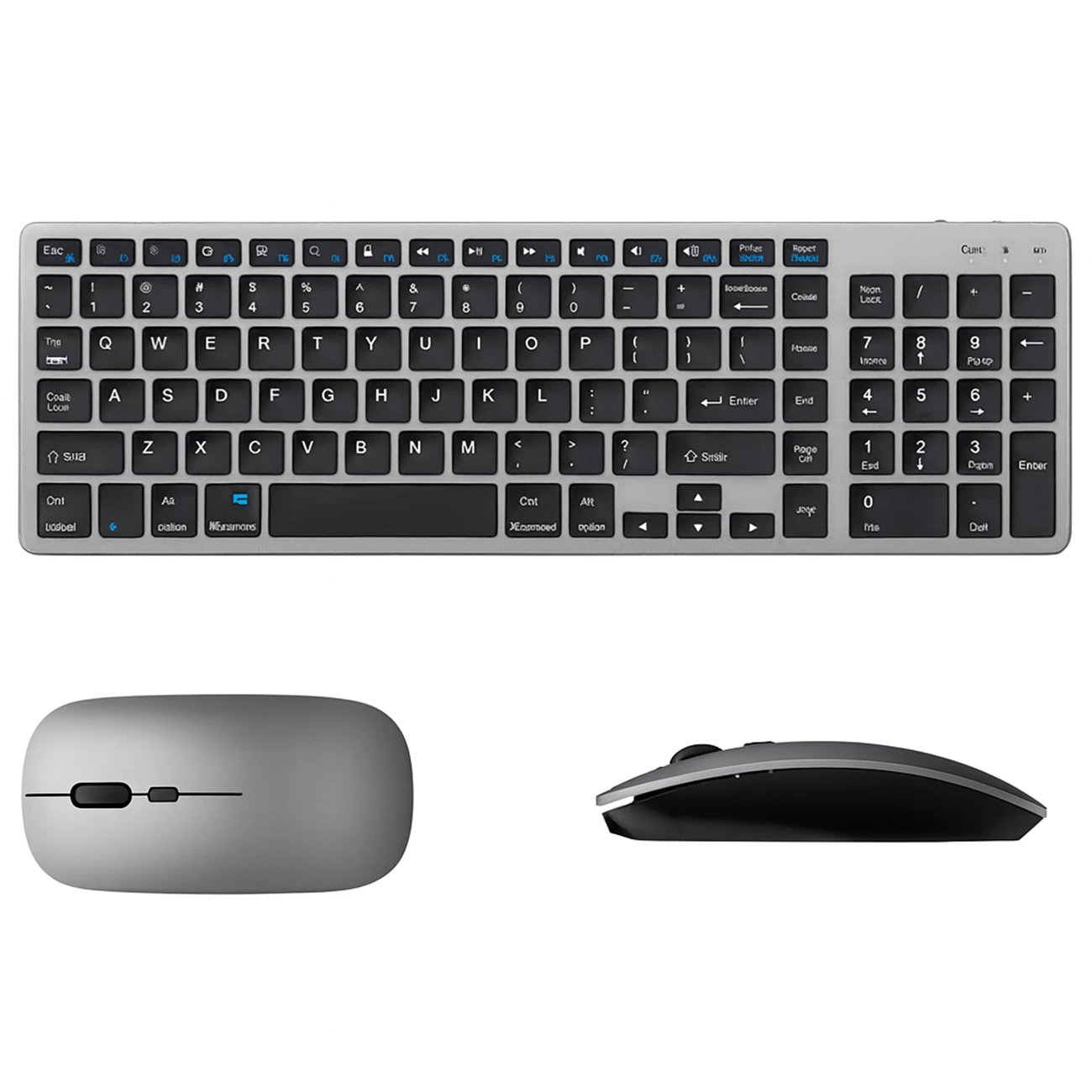 ست صفحه کلید و موس دوحالته شارژی کوتسی