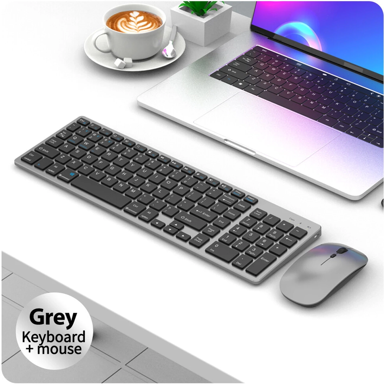 ماوس و کیبورد بی سیم دوحالته شارژی کوتسی