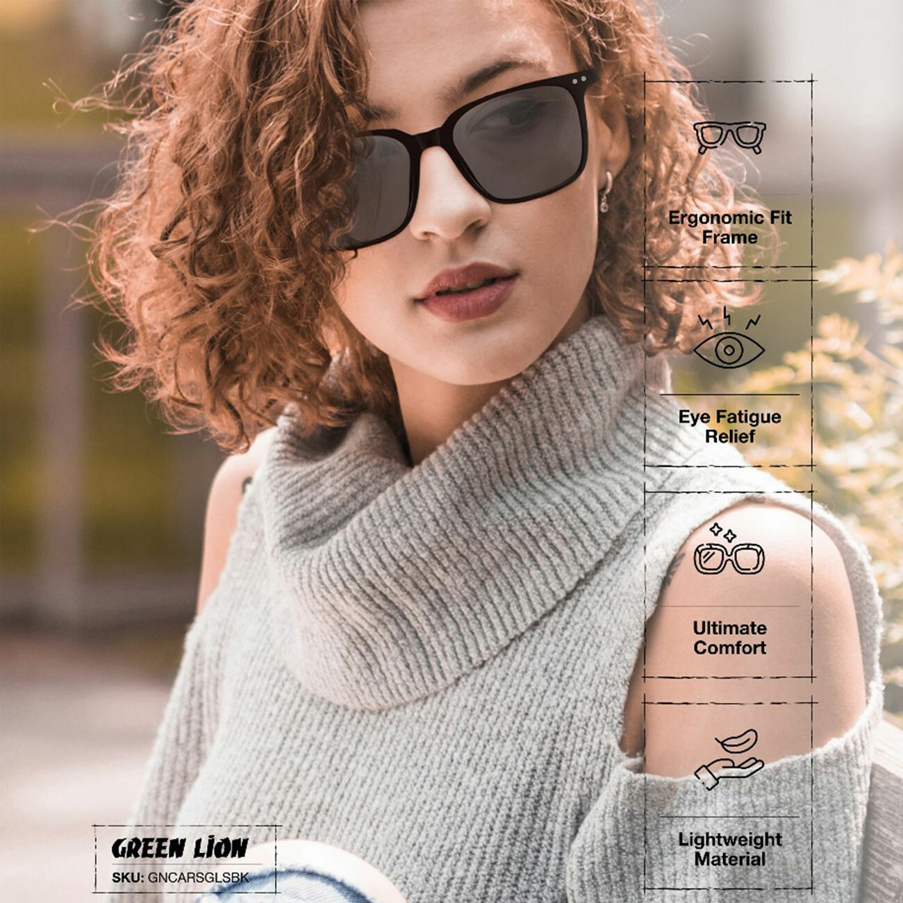 فروش عینک آفتابی پلاریزه گرین لاین