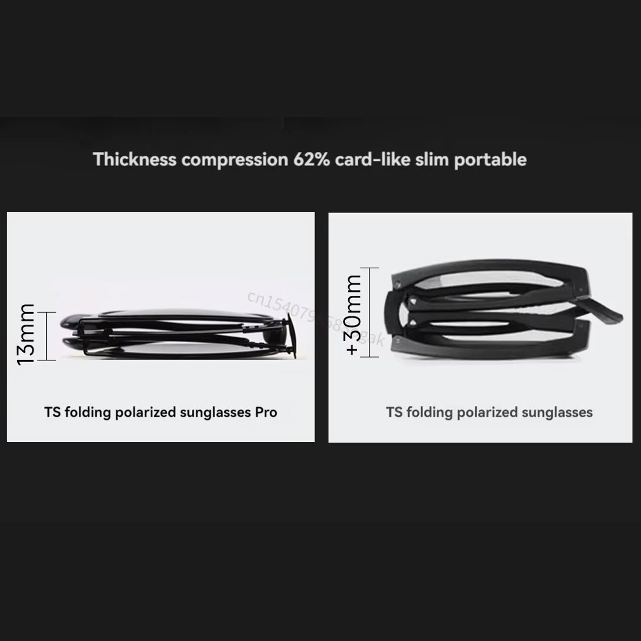 عینک آفتابی پلاریزه تاشو