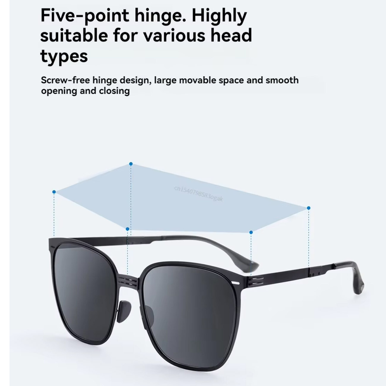 عینک آفتابی پلاریزه تاشو